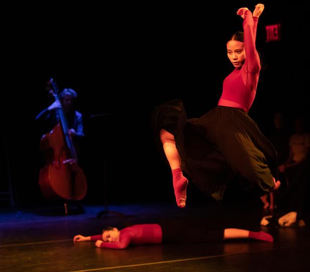 Juilliard Dance presents Choreographers and Composers, also known as choreocomp, in the Rosemary and Meredith Willson Theater on November 21, 2019.